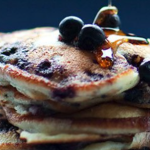 Blueberry pancakes