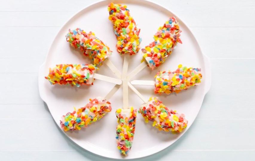 Banana Cereal Pops