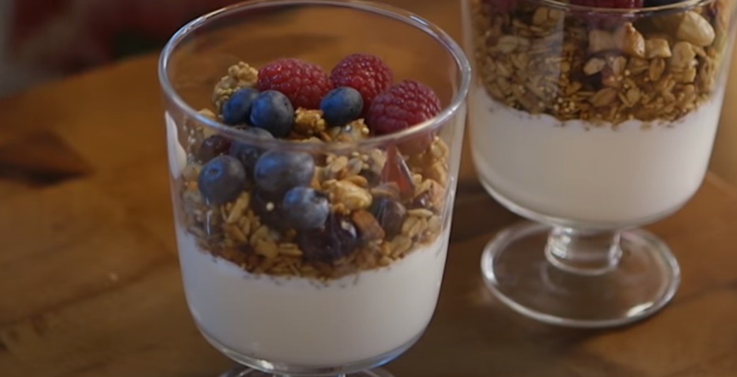 Oatmeal and granola
