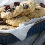 Oatmeal-cranberry cookies