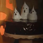 Scary chocolate cake