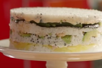 Sushi cake