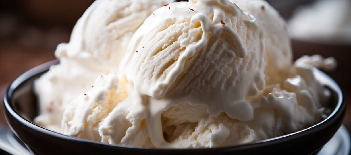 vanilla ice cream