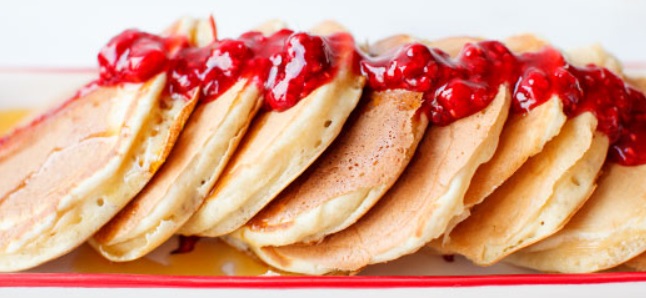 Pancakes on Kefir