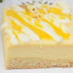 Agerconiac and White Chocolate Cheesecake