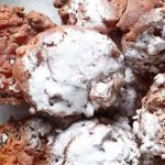 Apple and cranberry doughnuts