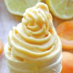 Apricot Ice Cream with Lemon