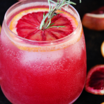 Blood Orange Fruit Cocktail