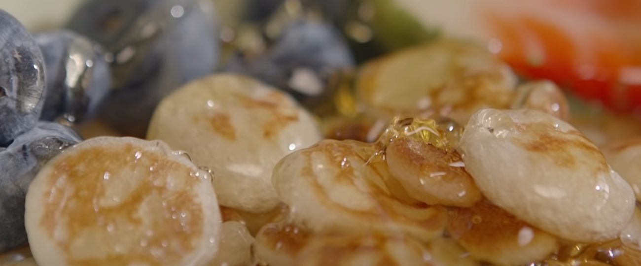 Breakfast Cereal with Mini Pancakes