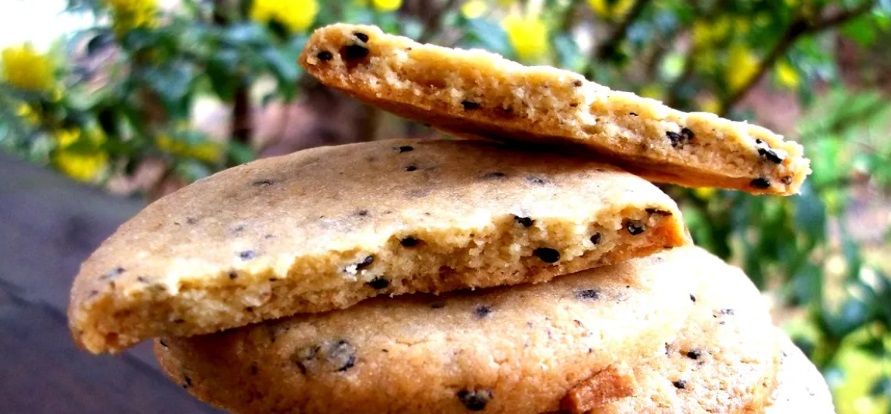 Butter Cookies with Sesame