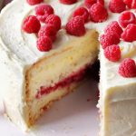 Buttercream and Raspberry Cake