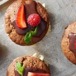 Chocolate Mini Cakes with Fruit