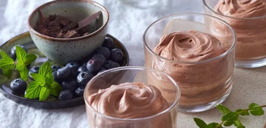 Classic chocolate mousse