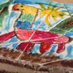 Cocoa-Cream Puzzle Cake