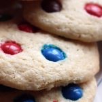 Cookies with M&M's
