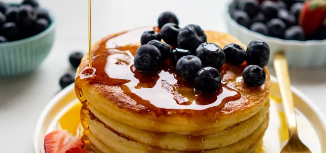 Cottage cheese pancakes without sugar