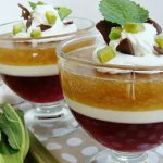 Dessert with Rhubarb