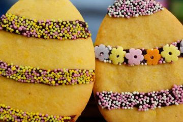 Easter egg cookies