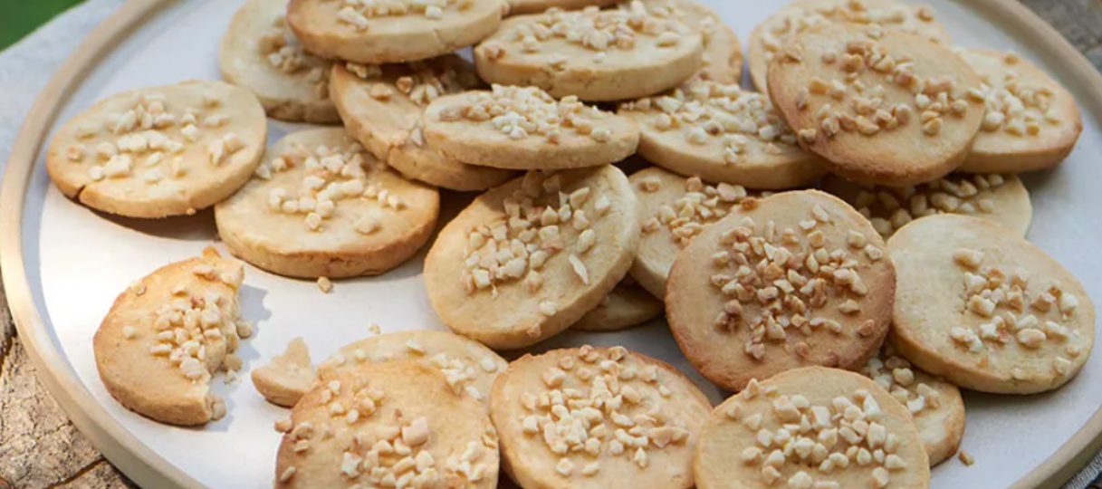 Honey Shortbread Cookies