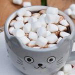 Hot Mint Chocolate with Mini Marshmallows