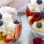 Ice Cream Dessert with Fruit