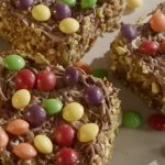 Ice cream sandwiches in chocolate glaze