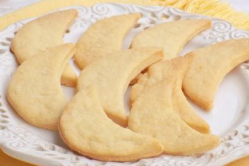 Lemon Shortbread Cookies