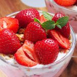 Light Strawberry Dessert