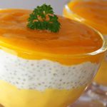 Mango, Chia, and Mascarpone Dessert