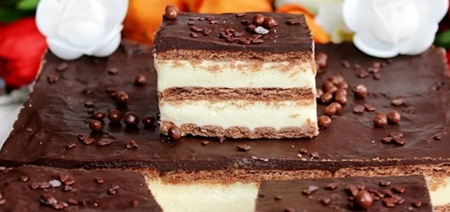 Milky Way No-Bake Cake