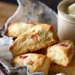 Mini Rhubarb and White Chocolate Cakes