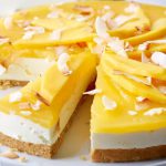 No-Bake Cheesecake with Smoothie Glaze