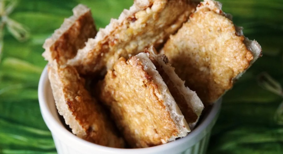 Oat Cookies on Wafers