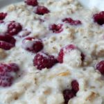 Oatmeal with Milk and Fruit