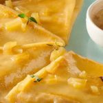 Pancakes in beer sauce