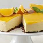 Pumpkin Cheesecake on Spiced Crust