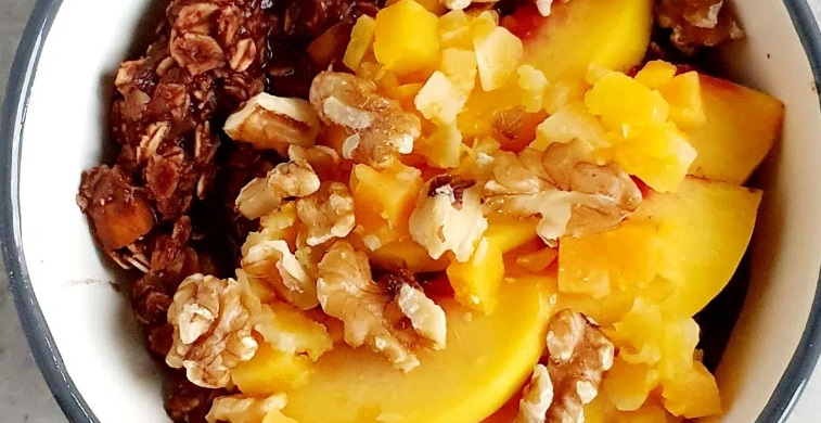 Pumpkin and garam masala oatmeal