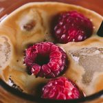 Raspberry dalgona coffee