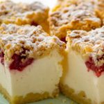 Raspberry sponge cake