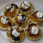 Rice Wafers with Chocolate and Jam