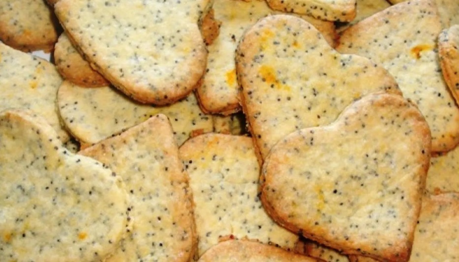 Shortcrust Cookies with Poppy Seeds