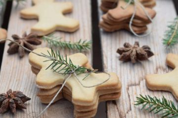 Spiced Shortbread Cookies