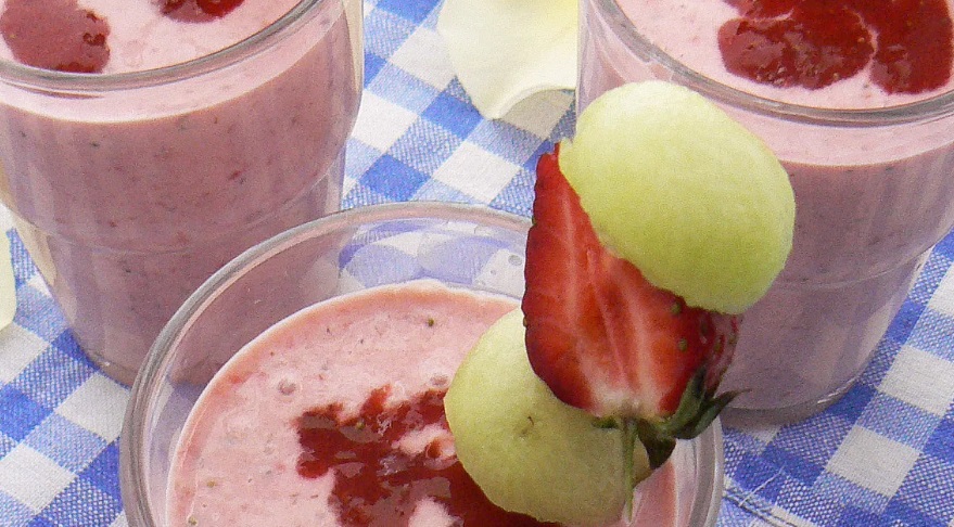 Strawberry-Melon Smoothie