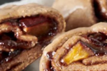 Vegan Plum Yeast Rolls