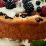 Yogurt Cake with Forest Fruits