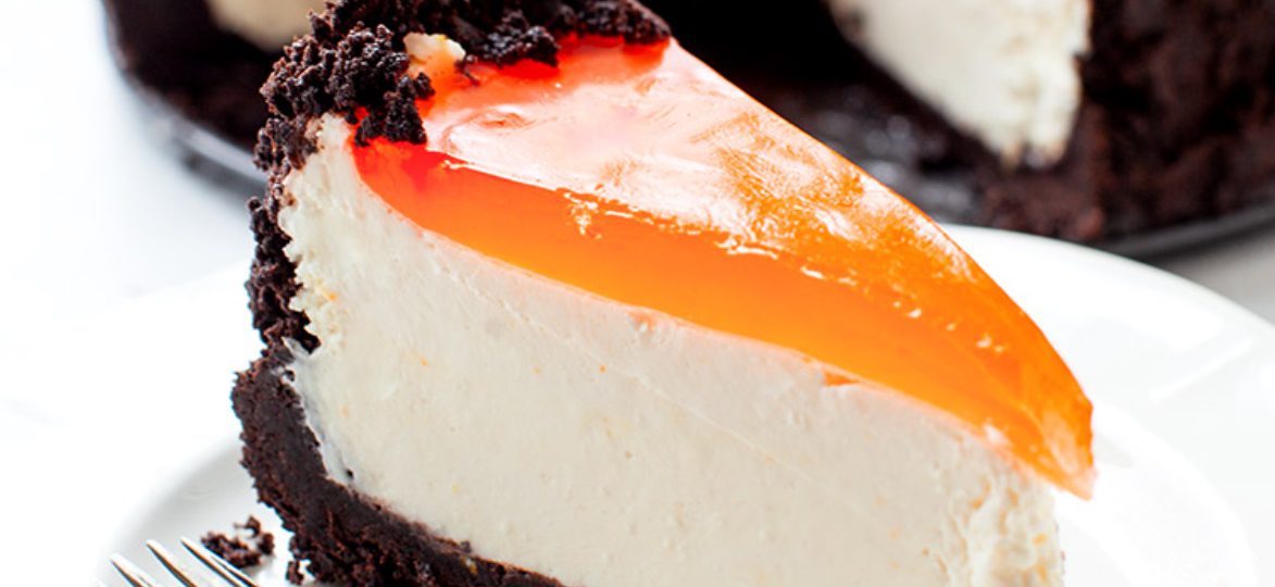 Aperol Spritz Cheesecake