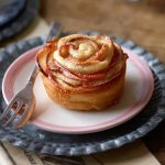 Apple Rose Shaped Doughnuts