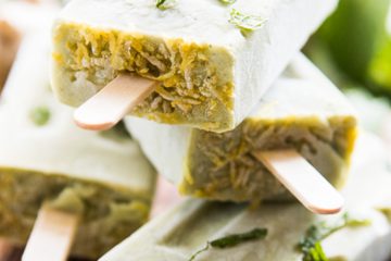 Avocado and Lemongrass Sorbet