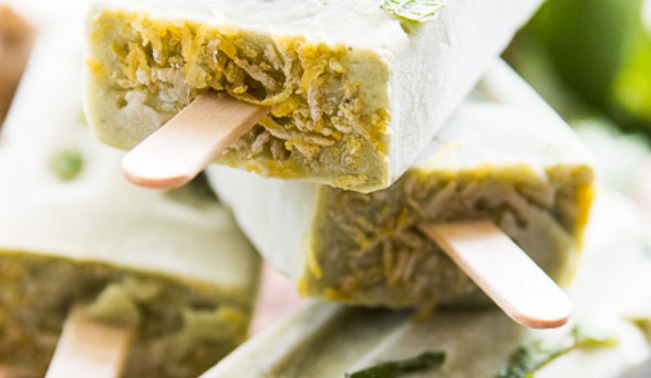 Avocado and Lemongrass Sorbet