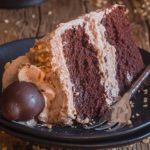 Baci Chocolate Birthday Cake